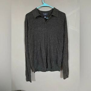 Dockers Pullover Sweater 1/4 Button Down Size Large NWOT